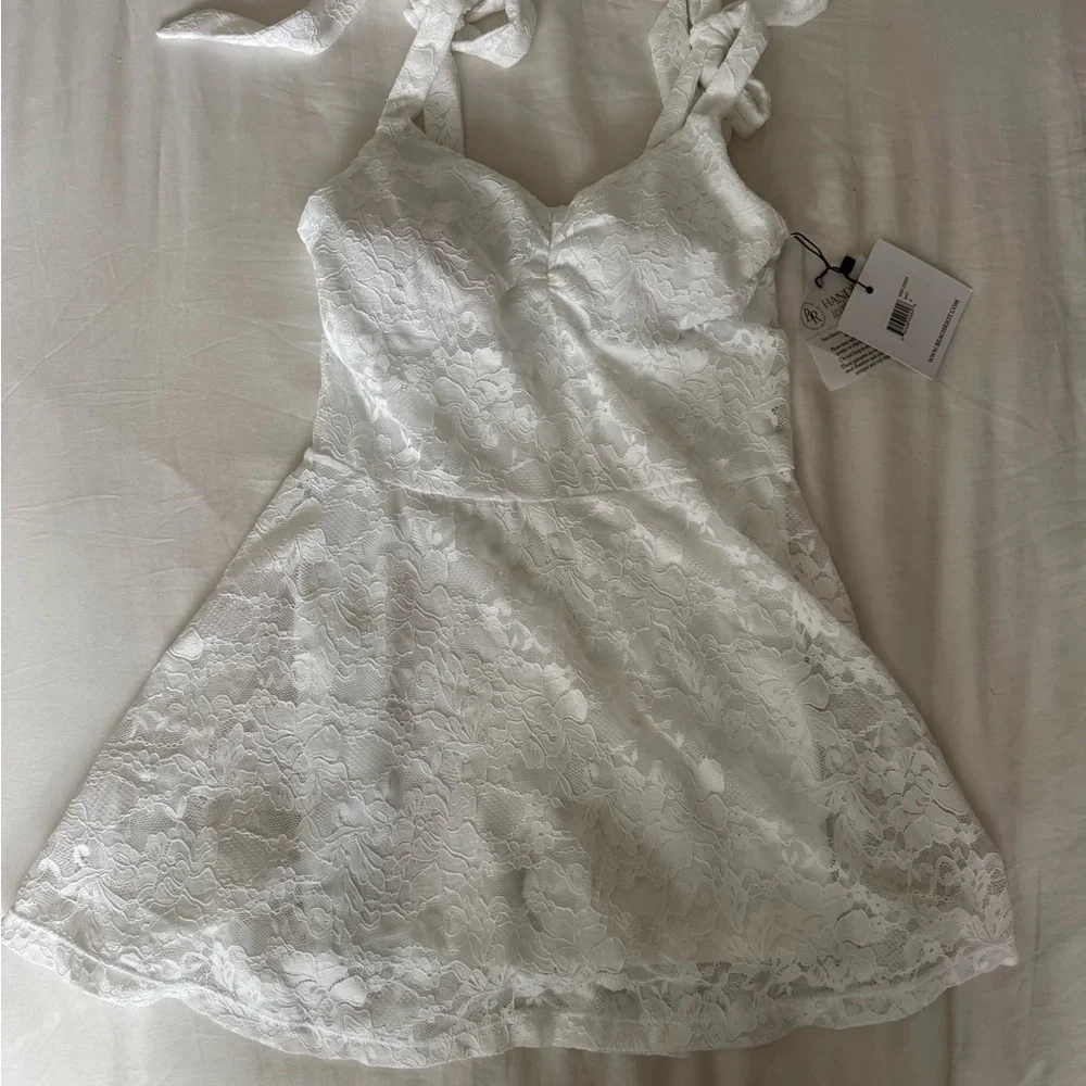 Beach Riot White Lace Mini Dress - Picture 4 of 4